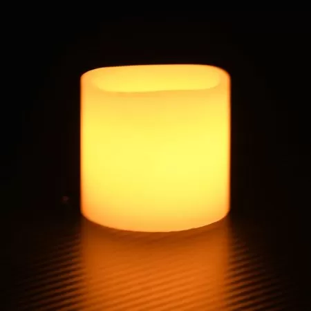 Lumânări LED electrice, 50 buc., alb cald