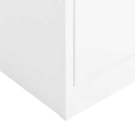 Fiset, alb, 90 x 40 x 180 cm