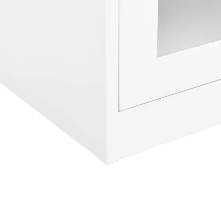 Dulap de birou, alb, 90 x 40 x 90 cm