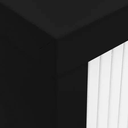 Dulap cu usa glisanta, alb si negru, 90 x 40 x 90 cm