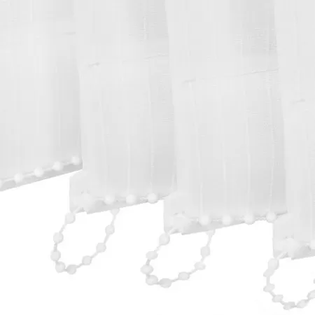 Jaluzele verticale din material textil, alb, 150 x 250 cm