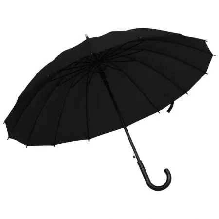  Umbrelă automată, negru, 105 cm