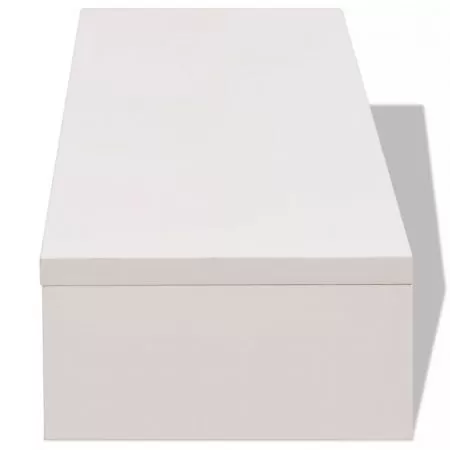 Suport monitor din placaj 60 x 23,5 x 12 cm, alb