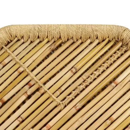 Masuta de cafea Bambus Octogonal 60x60x45 cm, maro, 60 x 45 cm