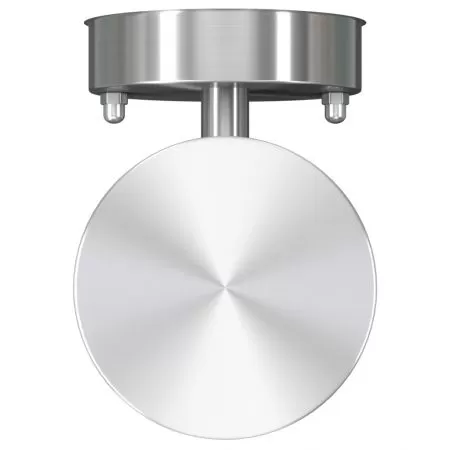Lampa RVS rezistenta la apa pentru interior si exterior 11 x 35 cm, argintiu