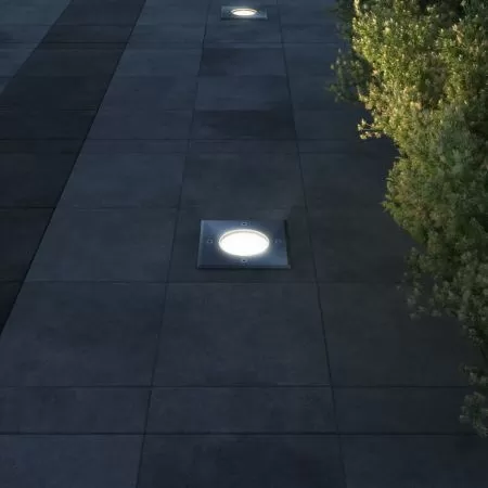 Set 3 bucati lampi de sol pentru exterior, negru