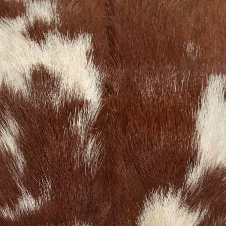Taburet, 40x30x45 cm, piele naturală de capră