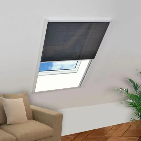  Ecran insecte pentru ferestre, aluminiu, 80x100 cm 
