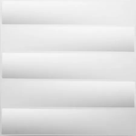 Set 12 bucati panouri de perete 3d jayden, alb, 50 cm