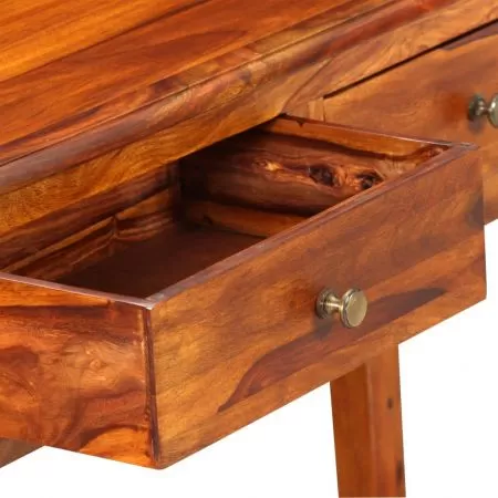 Masa consola din lemn masiv de sheesham, maro