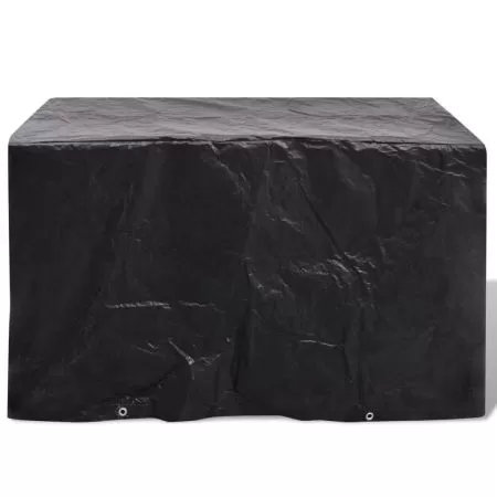 Husa mobilier gradina, negru, 140 x 70 x 90 cm