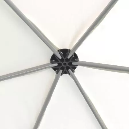 Marchiza pliabila hexagonala, crem, 3.6 x 3.1 m