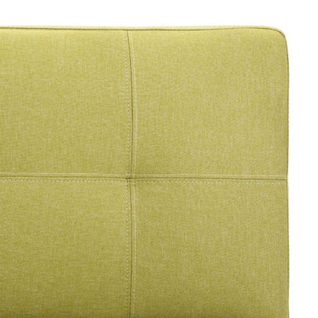 Canapea cu 2 locuri, verde, 133 x 73 x 71 cm