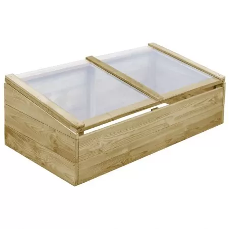 Sere, 2 buc., 100 x 50 x 35 cm, lemn de pin tratat