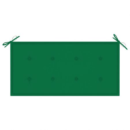 Banca de gradina, verde, 112 x 55 x 94 cm