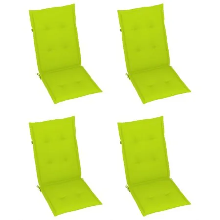 Set 3 bucati scaune gradina rabatabile, verde deschis