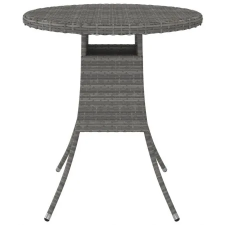 Set mobilier de gradina cu perne, 5 piese, gri