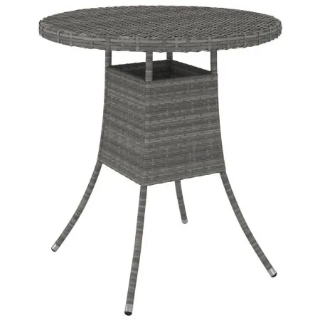 Set mobilier de gradina cu perne, 5 piese, gri