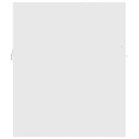 Dulap cu chiuveta incorporata, alb, 41 x 38.5 x 46 cm