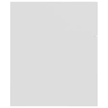 Dulap cu chiuveta incorporata, alb, 60 x 38.5 x 46 cm