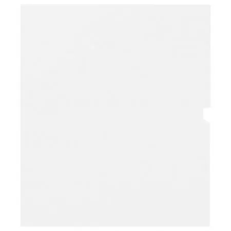 Dulap cu chiuveta incorporata, alb, 60 x 38.5 x 45 cm