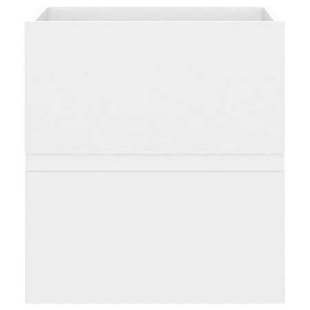 Dulap cu chiuveta incorporata, alb, 41 x 38.5 x 45 cm