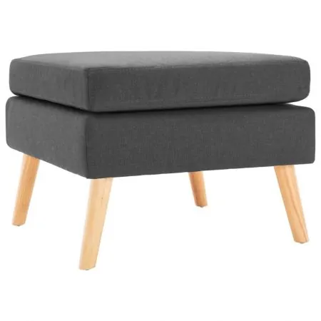 Taburet, gri închis, material textil