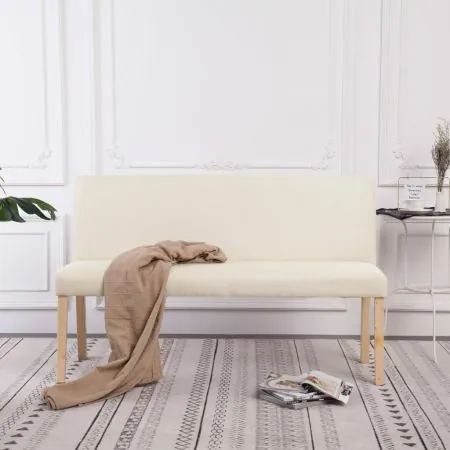 Banca, crem, 139.5 x 54 x 85.5 cm