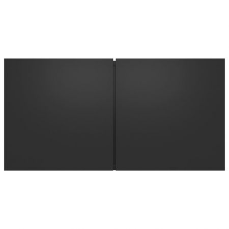 Set dulapuri TV, 6 piese, negru, 60 x 30 x 30 cm 