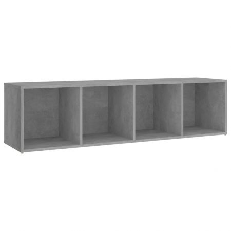 Set de dulapuri TV, 3 piese, gri beton, 37 x 35 x 37 cm
