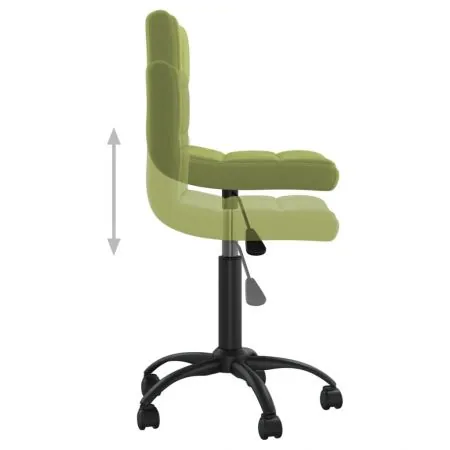 Scaun de bucatarie pivotant, verde deschis