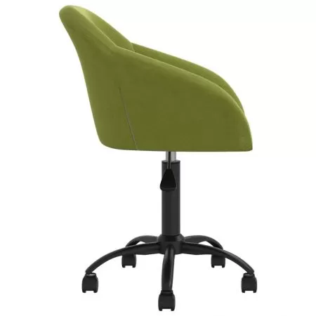 Scaun de birou pivotant, verde deschis