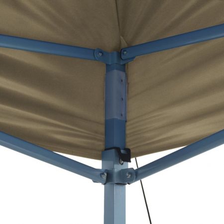 Foldable Tent Pop-Up 3x4, crem, 3 x 4.5 m