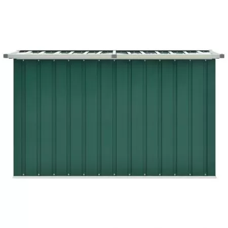 Lada de depozitare pentru gradina, verde, 149 x 99 x 93 cm