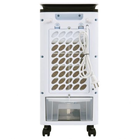 Racitor de aer mobil umidificator purificator 3-in-1. 80 W, alb, 26 x 57 cm
