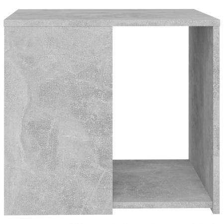 Masa laterala, gri beton, 50 x 45 cm