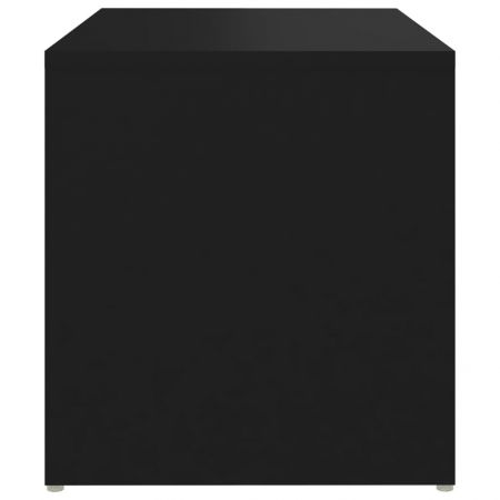 Masa laterala, negru, 36 x 38 cm