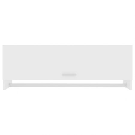 Șifonier, alb, 100x32,5x35 cm, PAL