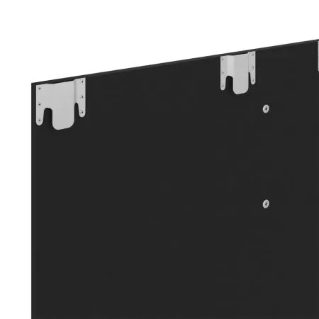 Comoda TV de perete, negru, 120 x 23.5 x 90 cm