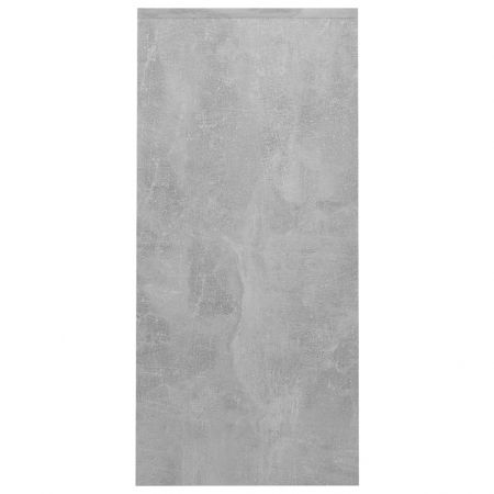 Birou Notebook, gri beton, 102.5 x 35 x 75 cm