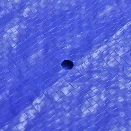 Prelata de piscina pentru piscine rotunde supraterane de 300 cm, albastru, Ø 335 cm