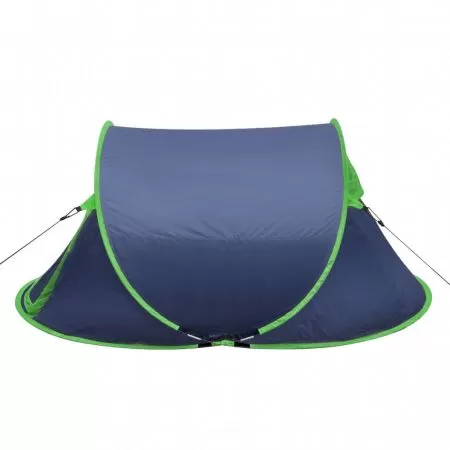 Cort camping pop-up pentru 2 persoane bleumarin/verde, verde, 125 x 90 cm