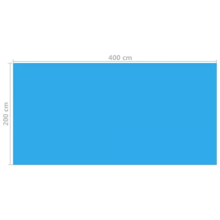 Prelata piscina, albastru, 400 x 200 cm