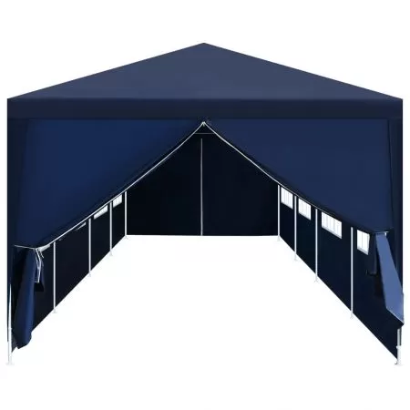 Pavilion de gradina 3 x 12 m, albastru, 3 x 12 m