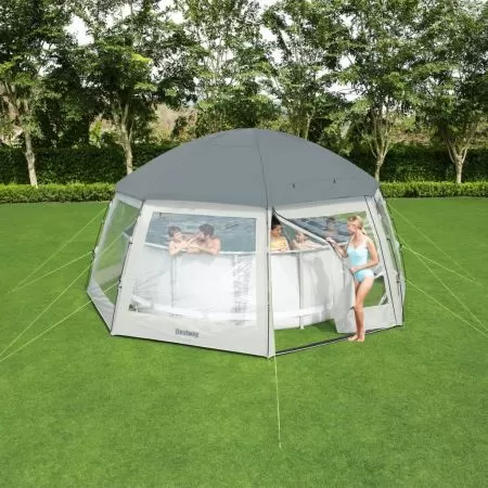 Cupola piscina, transparent