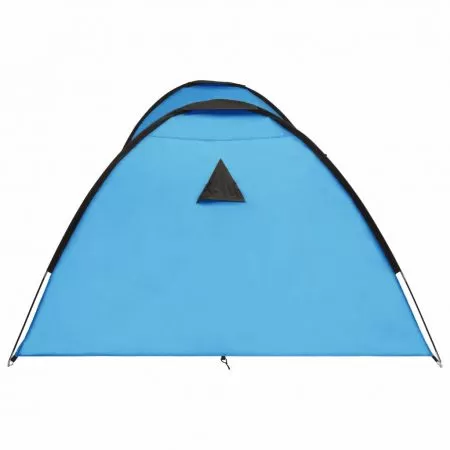Cort camping tip iglu, albastru, 240 x 190 cm