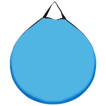 Cort de dus pop-up, albastru, 120 x 120 x 200 cm