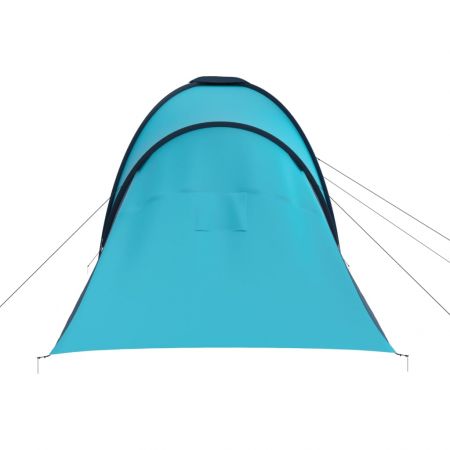 Cort camping, albastru si albastru deschis, 188 x 190 cm