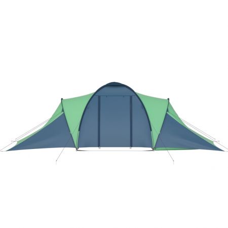 Cort camping, albastru si verde, 188 x 190 cm