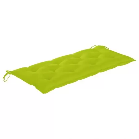 Balansoar cu perna verde crud, verde deschis, 120 x 60 x 57.5 cm